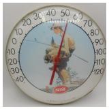Coca Cola Norman Rockwell Tru Temp Thermometer