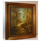Uttermost Autumn Oil Painting 28 x 31'