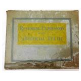 1916 Victorian Dentistry Book Artificial Teeth