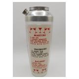 1950's Cocktail Martini Shaker