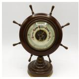 Ships Wheel Nautical Barometer