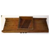 Large Antique Cabbage Kraut Cutter Mandolin
