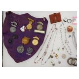 Sterling Jewelry, Scranton University Medals etc
