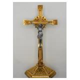 Bronze Church Alter Crucifix 12'
