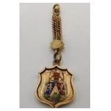 Improved Order of Red Men T.O.T.E. Gold Filled Fob