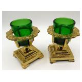 Sudbury Brass Church Votive Candle Holders