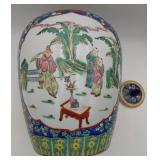 Antique Chinese Famille Rose Ginger Jar