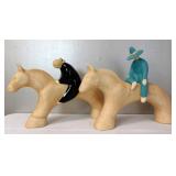 Jack Black Navajo Pottery Large Sculptures