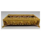 Stylebuilt Hollywood Regency Ormolu Tissue Box