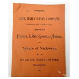 1899 Joel Baily Davis Philadelphia Catalog Purses