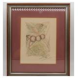 1968 Salvador Dali Signed Pegasus Lithograph