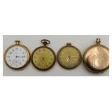 Gold Filled Elgin & Hamilton Pocket Watches repair
