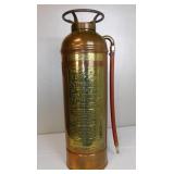 The Buffalo Fire Extinguisher Antique Copper Brass