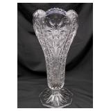 Imperial Glass Cosmos Clear 12" Vase