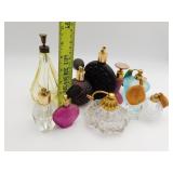 10 Vintage Perfume Bottles
