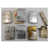 Vintage Zippo Lighters Group