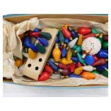 109 Vintage Christmas Lights Bulbs 1 Sugar Frosted