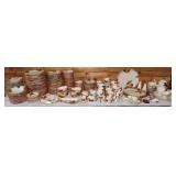 HUGE Group of Franciscan Ware Apple & Desert Rose