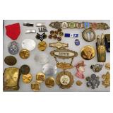 Military, Fraternal, French Souvenir Bracelet, etc