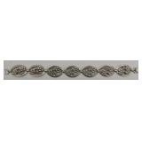 WRE Richards Sterling Silver Panel Bracelet