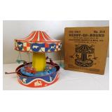 Wolverine Tin Litho 31A Merry-Go-Round & Box