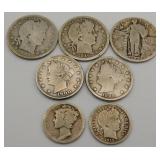 Silver Coins & Liberty V Nickels