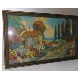 1920s Robert Atkinson Fox Old Fashioned Garden 32"
