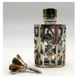 Ari D Norman Sterling Cased Perfume & Funnel
