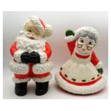 Atlantic Mold Santa & Mrs. Claus Ceramic Figures