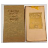 WWI Era Dickens Quotes Calendar & Box 1917