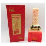 11" Penn Wax Chimney Christmas Candle etc