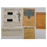 Victorian ShoesFur Coats Suit Advertising Catalog