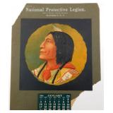 1904 National Protective Legion Waverly NY Calenda