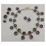Biche de Bï¿½re Paris Modernist Necklace & Earrings