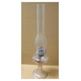 23.5" Antique Tall Globe Oil Lamp