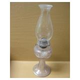 18" Antique Oil Lamp