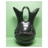 Santa Clara Wedding Vase Signed Mike Tafoya