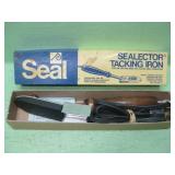 Vintage Sealector Heavy Duty Tacking Iron