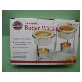 NIP Norpro Ceramic Butter Warmers