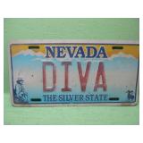 Nevada Diva Repo License Plate