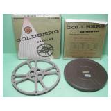 Goldberg 14" Reel & 12" Can With Unnown Film