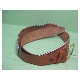 32" Vintage Hand Southwest Beaded Leather Belt