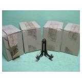 48 Black & Gold 3" Easel Display Stand Holders