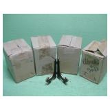 48 Black & Gold 3" Easel Display Stand Holders