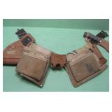 Leather Tool Belt With 810-15 Buck Knife