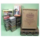 150 Cassette Tapes With Cases Shown