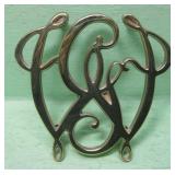 George Washington Cypher Brass Trivet