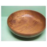 Vintage Oregon Myrtle Wood Footed Bowl - See Info