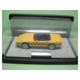 Franklin Mint 1986 Corvette Die Cast 1:24 Scale