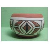 Vintage Zuni Pot Signed G. Ohmsatte